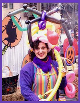 Daisy Doodle performing at CBS TV's kids Halloween party in Manhattan NY